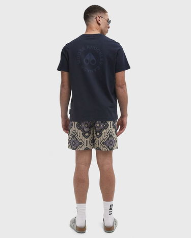 Тениска Moose Knuckles Moose Knuckles Off Island T-Shirt Тъмно синьо | M15MT770-833, 2