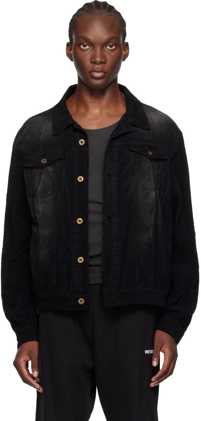 Яке We11done We11done Faded Corduroy Jacket Черно | WD-JK2-24-082-U-BK, 0