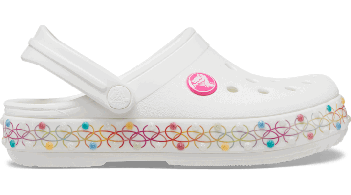 Кецове и обувки Crocs Crocband™ Necklace Band Бяло | 208270-94S, 0