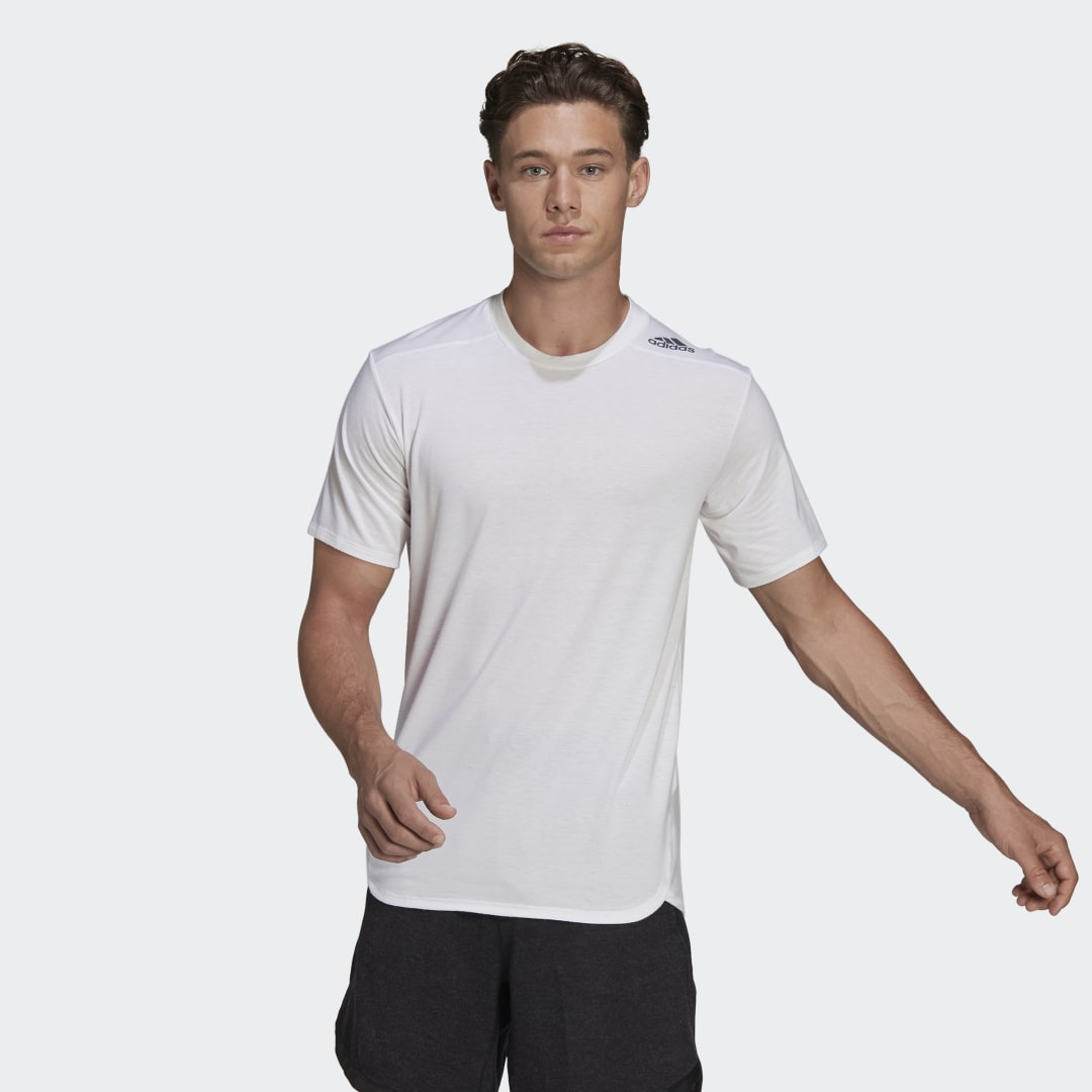Тениска adidas Performance Designed for Training Бяло | HA6363, 0