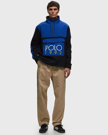 Суитчър Polo by Ralph Lauren ZIPMNJKTM3-LONG SLEEVE-HALF ZIP Синьо | 710926948001, 1