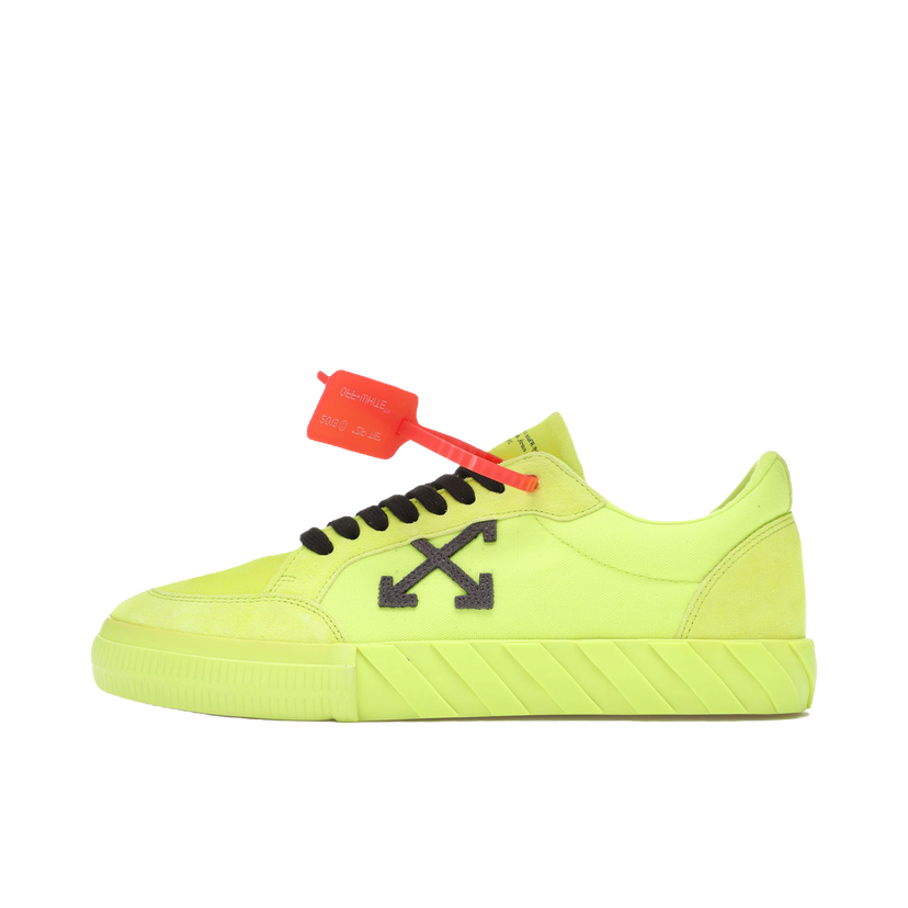 Кецове и обувки Off-White Low Vulc "Fluo Yellow" Жълто | OMIA085R20C210506210