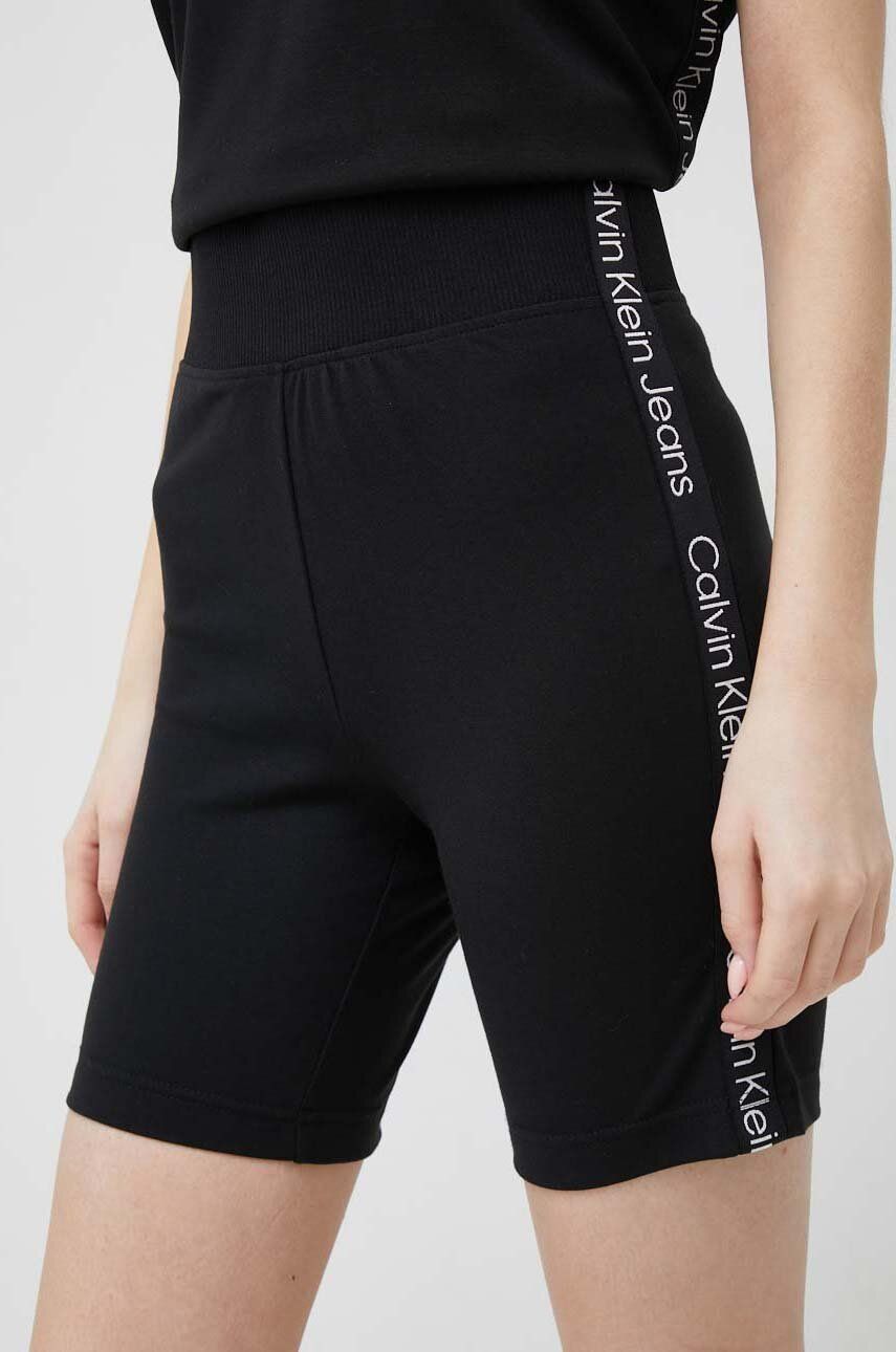 Къси панталони CALVIN KLEIN High Waisted Shorts Черно | J20J220683.PPYX, 0