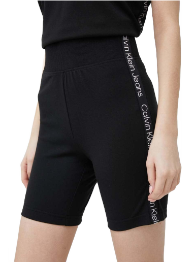 Къси панталони CALVIN KLEIN High Waisted Shorts Черно | J20J220683.PPYX