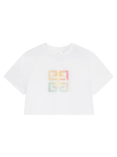 Съкратен топ Givenchy Cropped Masculine T-Shirt Бяло | BW709X3Z9Y 100