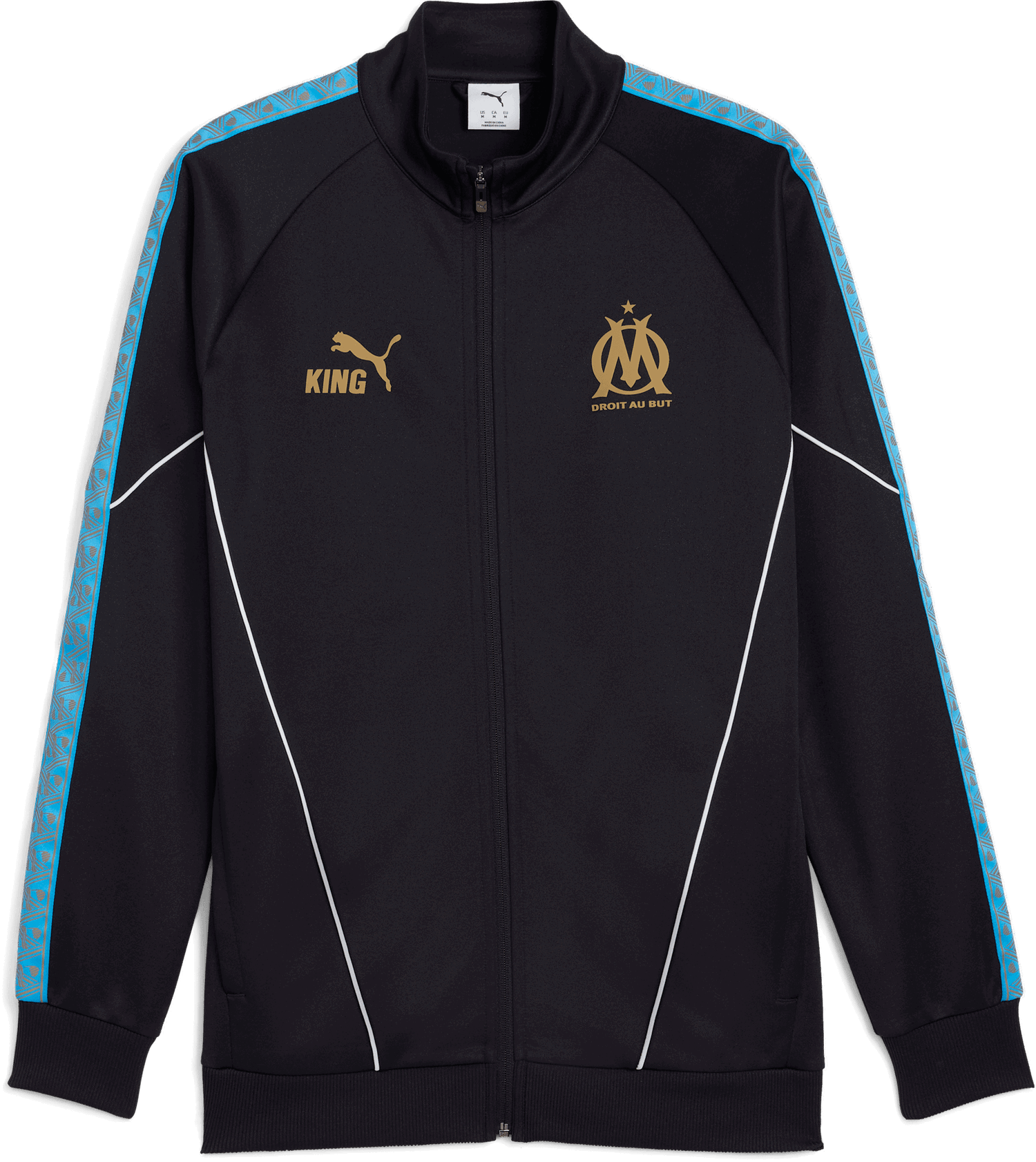 Яке Puma Puma KING Olympique de Marseille Anthem Jacket Тъмно синьо | 781557-16, 0