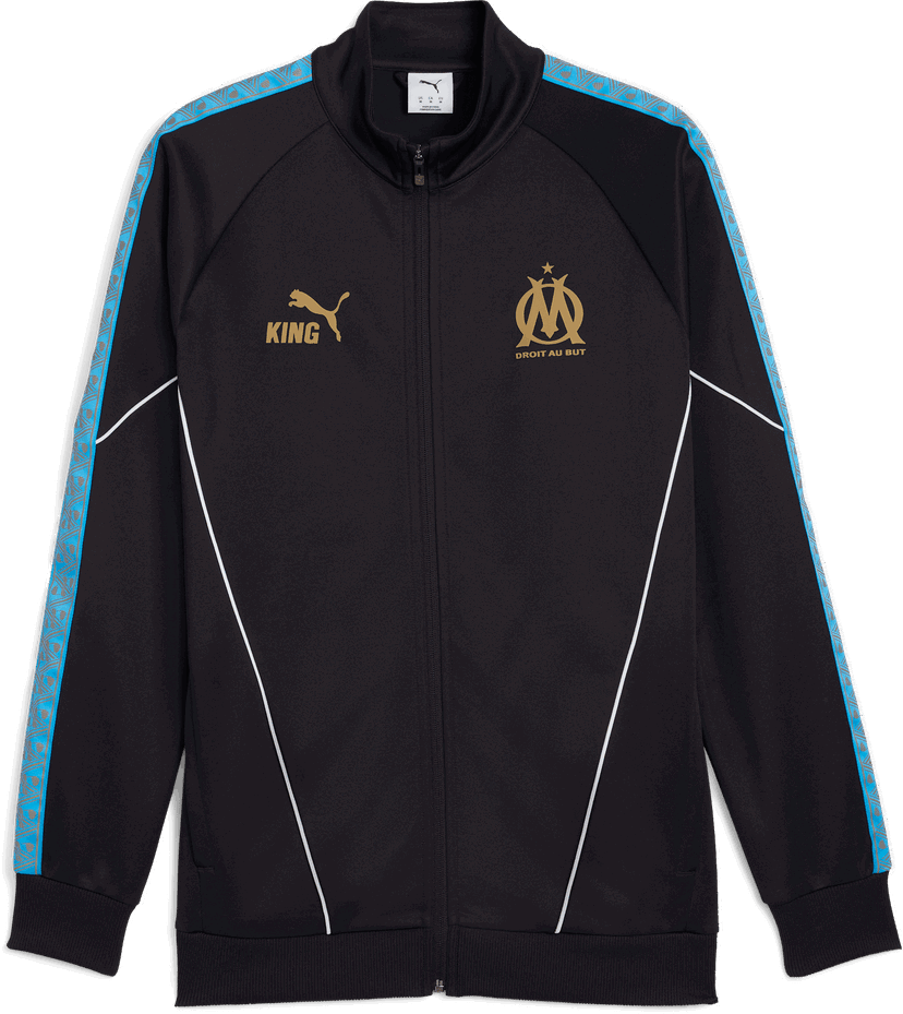 Яке Puma Puma KING Olympique de Marseille Anthem Jacket Тъмно синьо | 781557-16