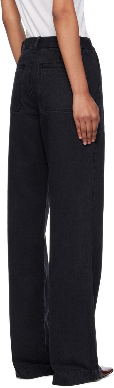 Дънки A.P.C. Wide Leg Jeans Черно | COGEX-F09085, 2