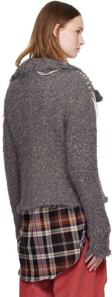 Яке Andersson Bell Harlow Damaged Knit Jacket Сиво | atb1388w, 2