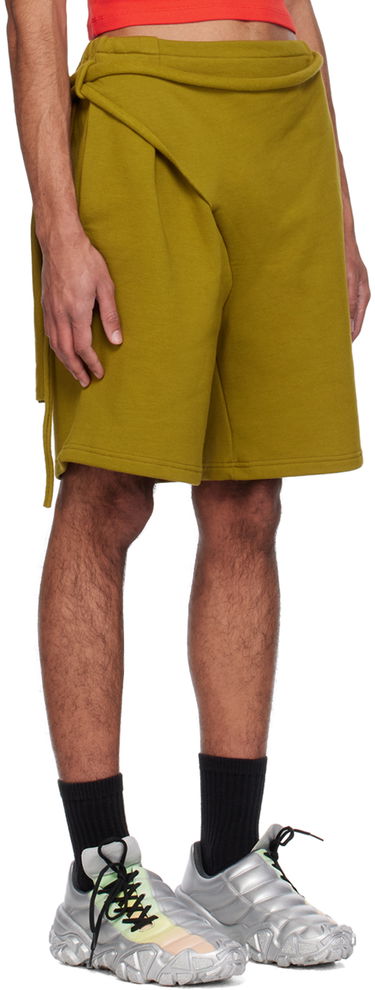 Къси панталони Ottolinger Ottolinger Wrap Shorts Зелено | 1503702, 1