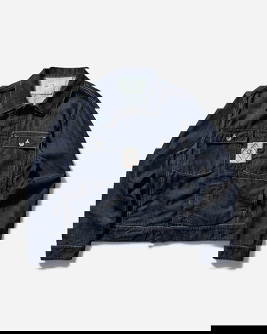 Яке C.P. Company Short Denim Jacket Синьо | 18CMOW188A-110295H D08, 5