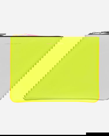 Портфейл Comme des Garçons Super Fluo Pouch Жълто | SA5100SF 4, 4