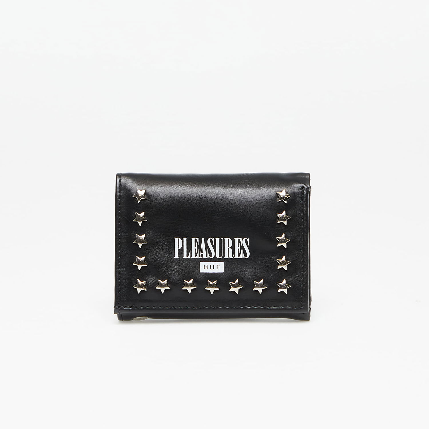 Портфейл HUF PLEASURES x Armstrong Wallet Черно | AC00677, 0