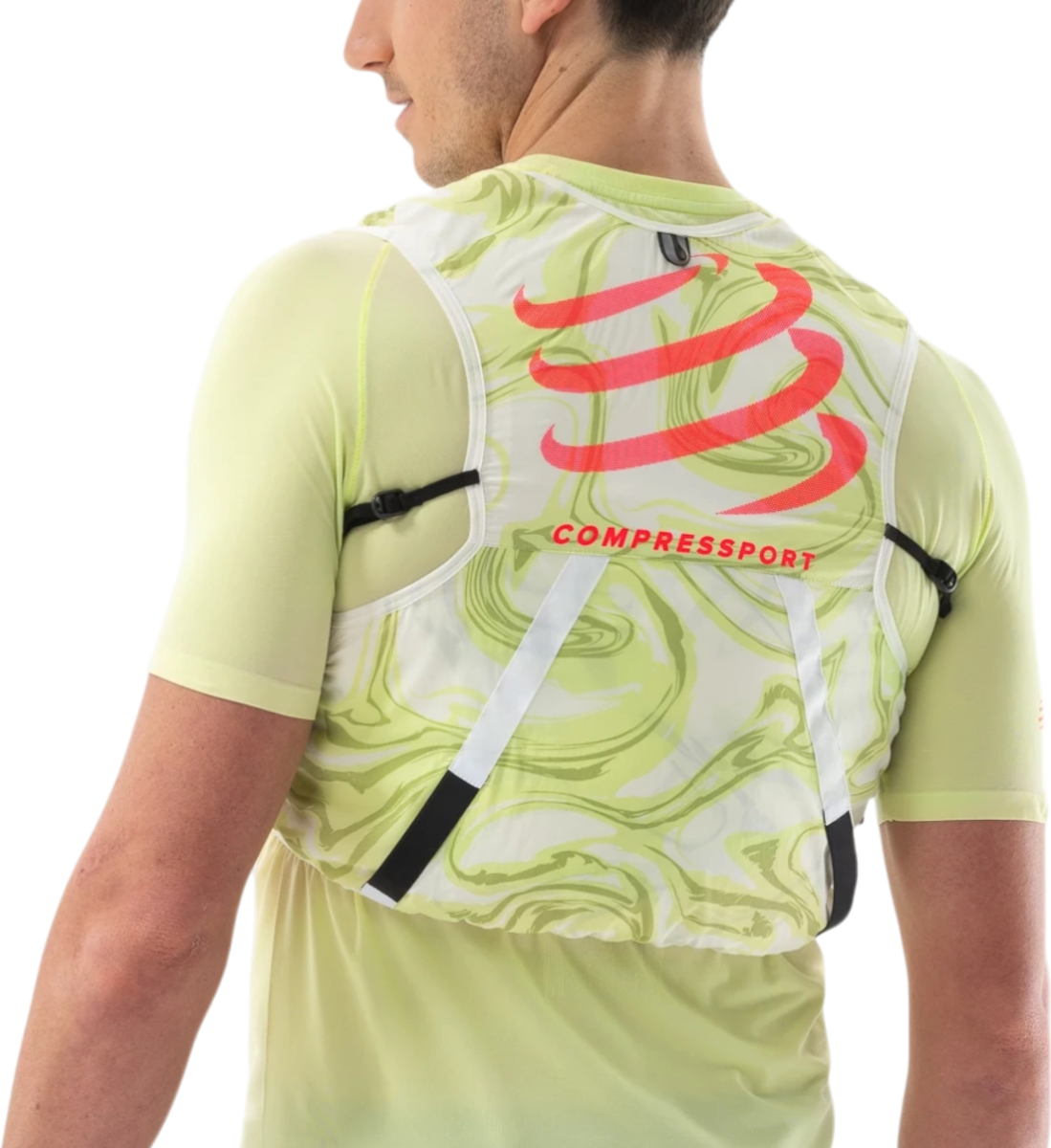 Раница Compressport Ultrun Evo 10 Hydration Vest Бяло | xbpu6060-xbpu6060062, 1