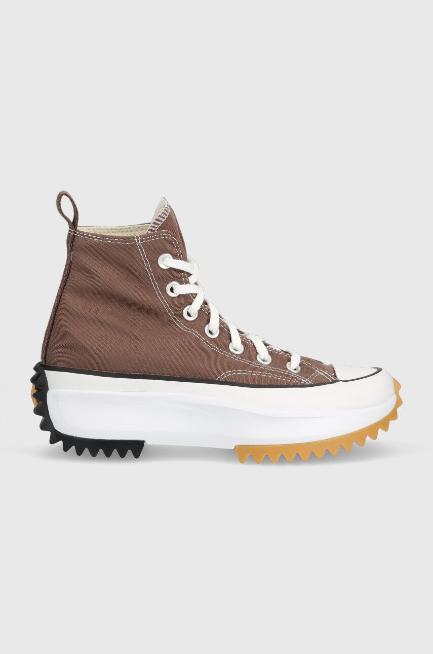 Кецове и обувки Converse Run Star Hike HI Кафяво | A03061C, 0