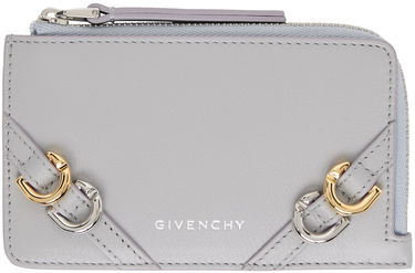 Портфейл Givenchy Voyou Zipped Card Holder Сиво | BB60LSB1Q7050, 0