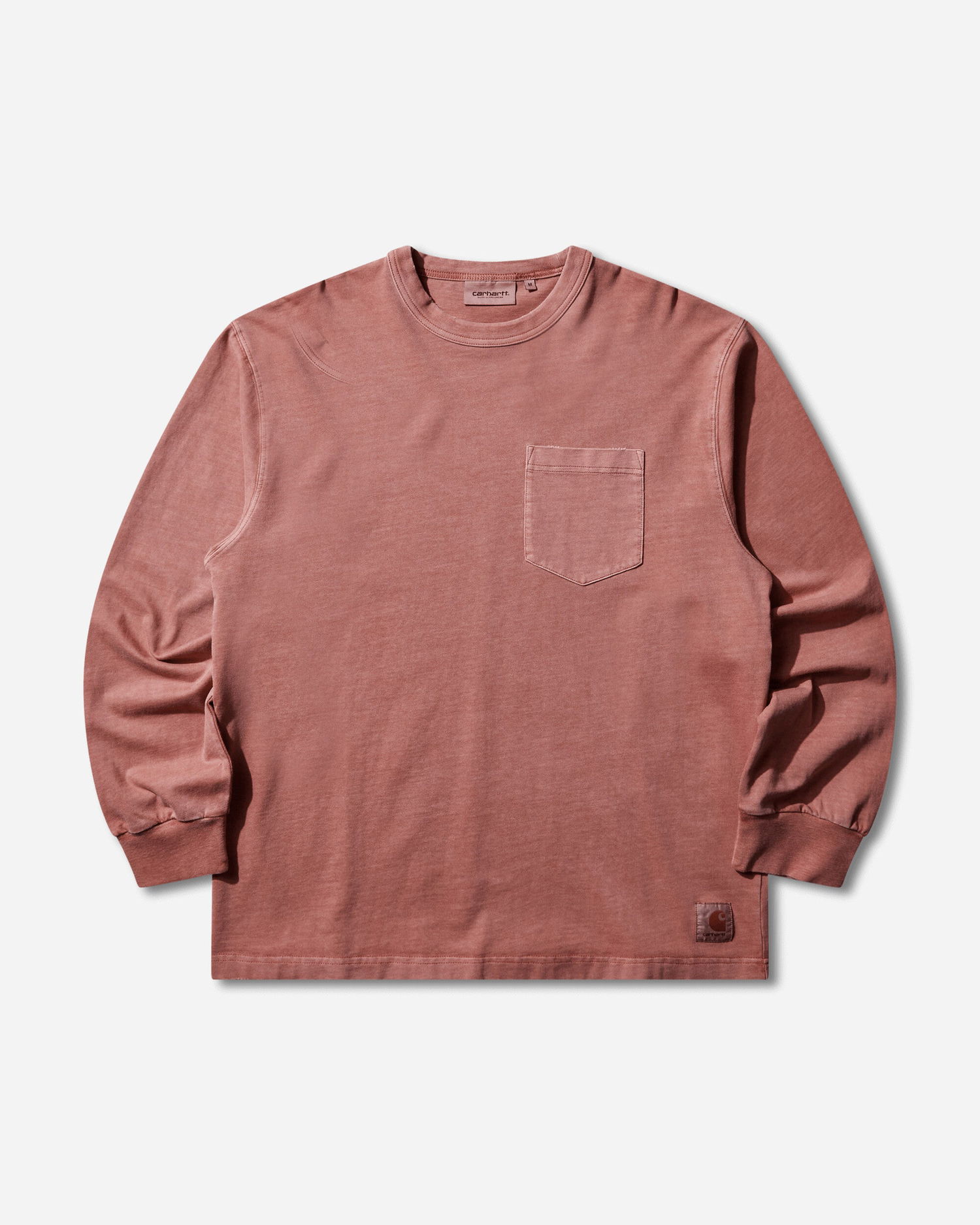 Тениска Carhartt WIP Torion Pocket Longsleeve T-Shirt Grind Washed Розово | I035958 33GB7, 0