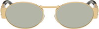 Medusa Deco Oval Sunglasses