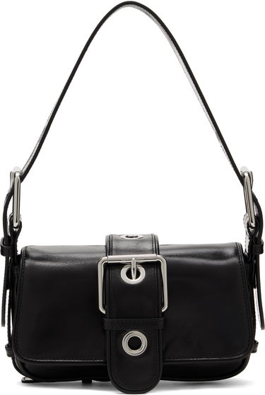 Чанта през рамо BY FAR BY FAR Eloise Leather Shoulder Bag Черно | MWBSB015CL034BK001PL, 0