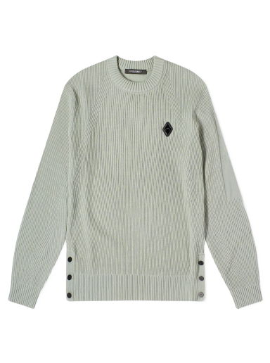 Пуловер A-COLD-WALL* Fisherman Rib Knit Top Сиво | ACWMK136-LTGE