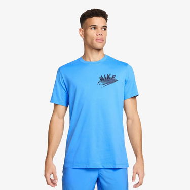 Тениска Nike Dri-FIT Fitness T-Shirt Синьо | HJ3609-412, 0