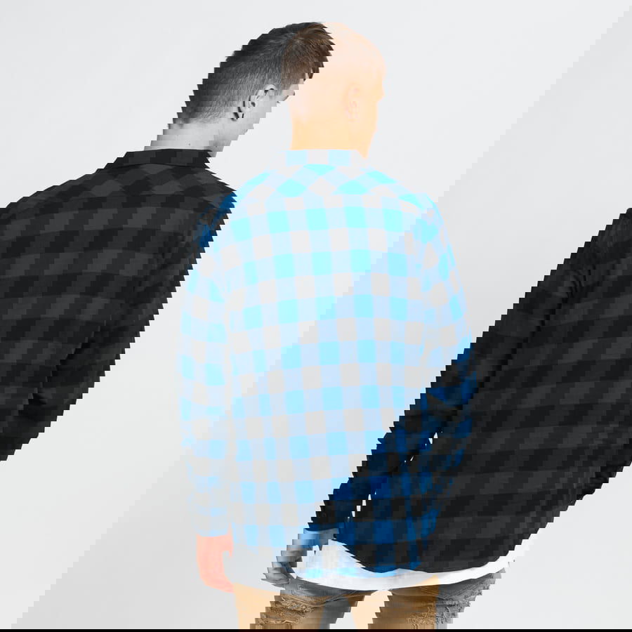 Риза Urban Classics Checked Flanell Shirt Тъмно синьо | TB297 Blue, 1