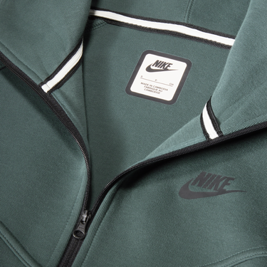 Суитчър Nike Dámská mikina s kapucí a dlouhým zipem Sportswear Tech Fleece Windrunner - Zelená Зелено | FB8338-328, 2