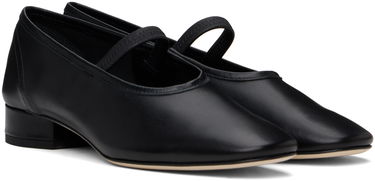 Pокля Aeyde Aeyde Pippa Leather Ballerina Flats Черно | A11-FL-GLVR25RO126-FW24-800-007, 3