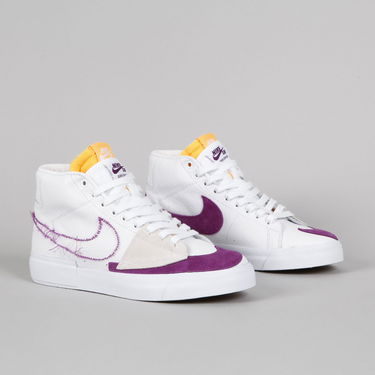 Кецове и обувки Nike SB Zoom Blazer Mid Edge SB "White Viotech" Бяло | DA2189-100, 1