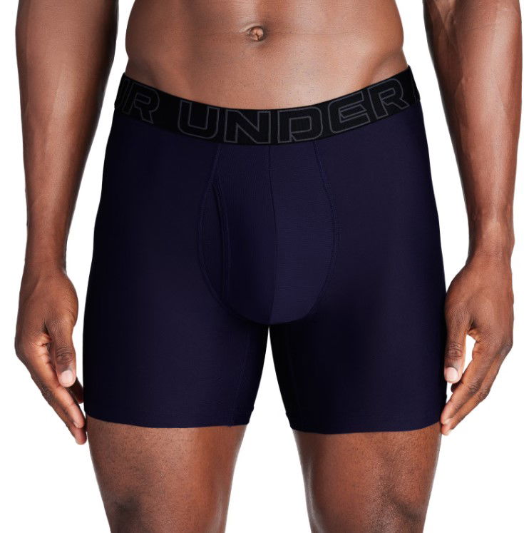 Боксерки Under Armour Under Armour UA Performance Tech Solid 6-Inch Boxer Briefs Тъмно синьо | 1383849-410, 1