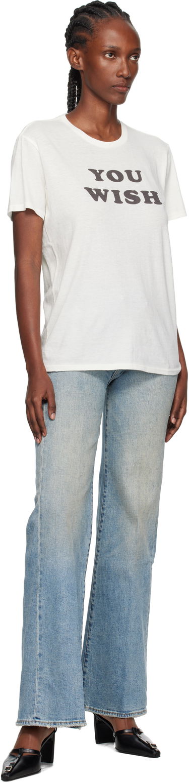 Тениска R13 R13 'You Wish' T-Shirt Бяло | R13WK001-K127B, 3