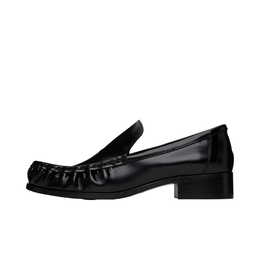 Кецове и обувки Acne Studios Initials Loafers "Black" Черно | BD0273-
