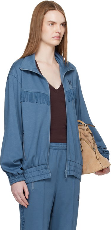 Яке Needles Fringe Track Jacket Лилаво | QV334, 4