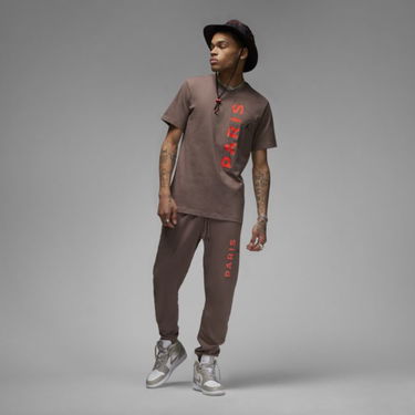 Тениска Jordan Paris Saint-Germain Кафяво | dm3092-291, 4