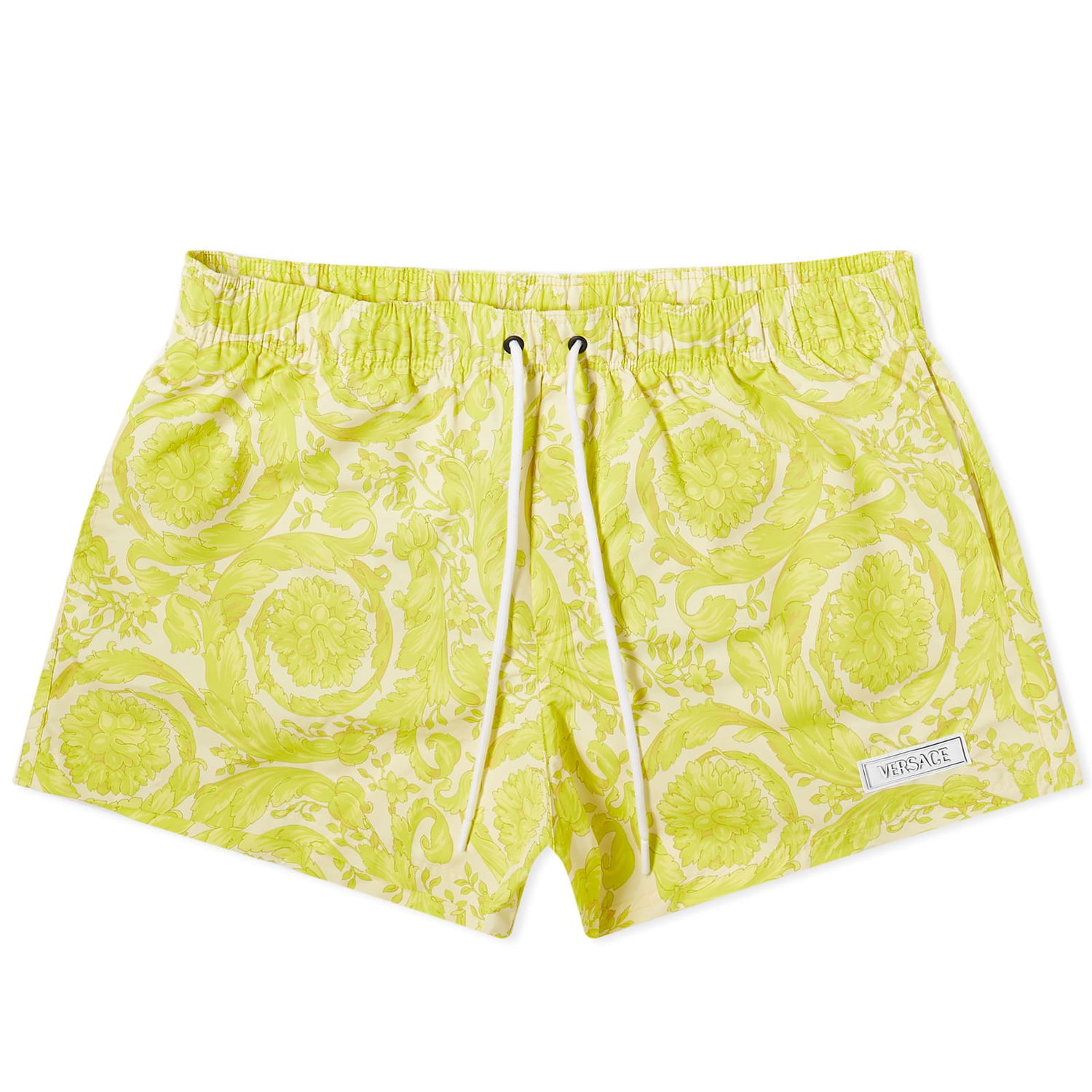 Бански Versace Men's Baroque Print Swim Short Mimosa Жълто | 1002516-1A09901-5Y370, 0