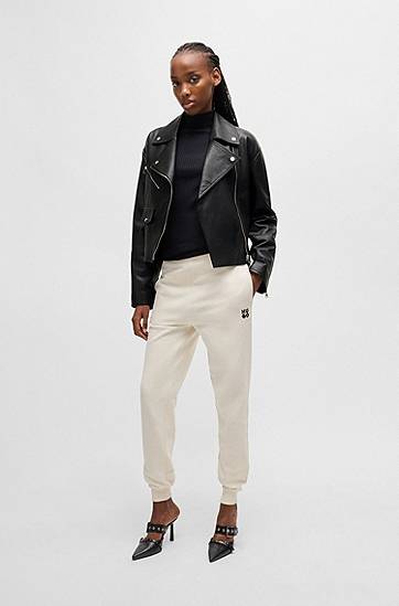 Яке BOSS Biker Jacket Черно | 50533803, 1