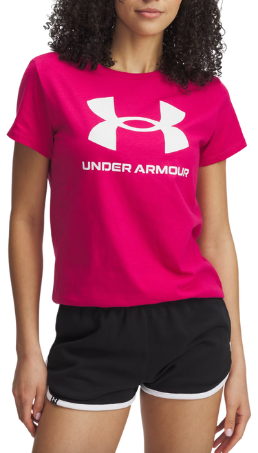 Тениска Under Armour Rival Logo Short Sleeve T-Shirt Розово | 1356305-681, 0