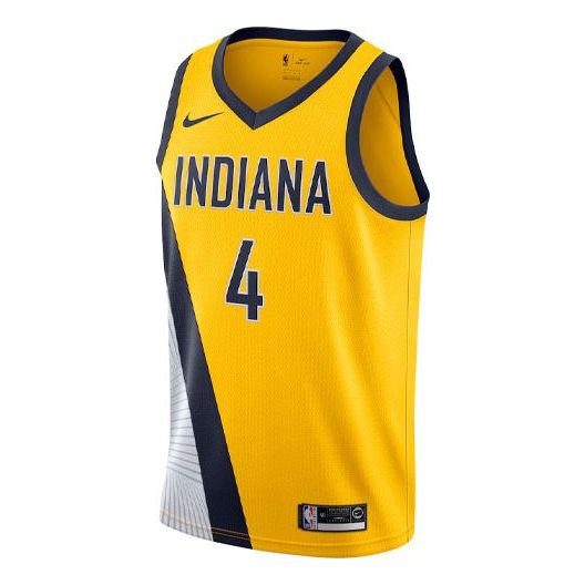 Фланелка Nike Pacers Fan Edition Basketball Jersey Жълто | AT9802-728