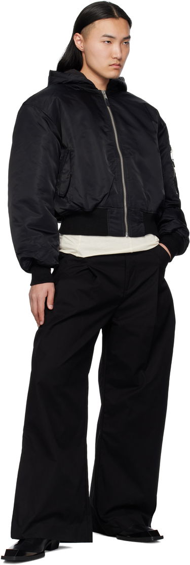 Яке бомбър Entire Studios Hooded Broad Bomber Jacket Черно | ES2539OI, 3