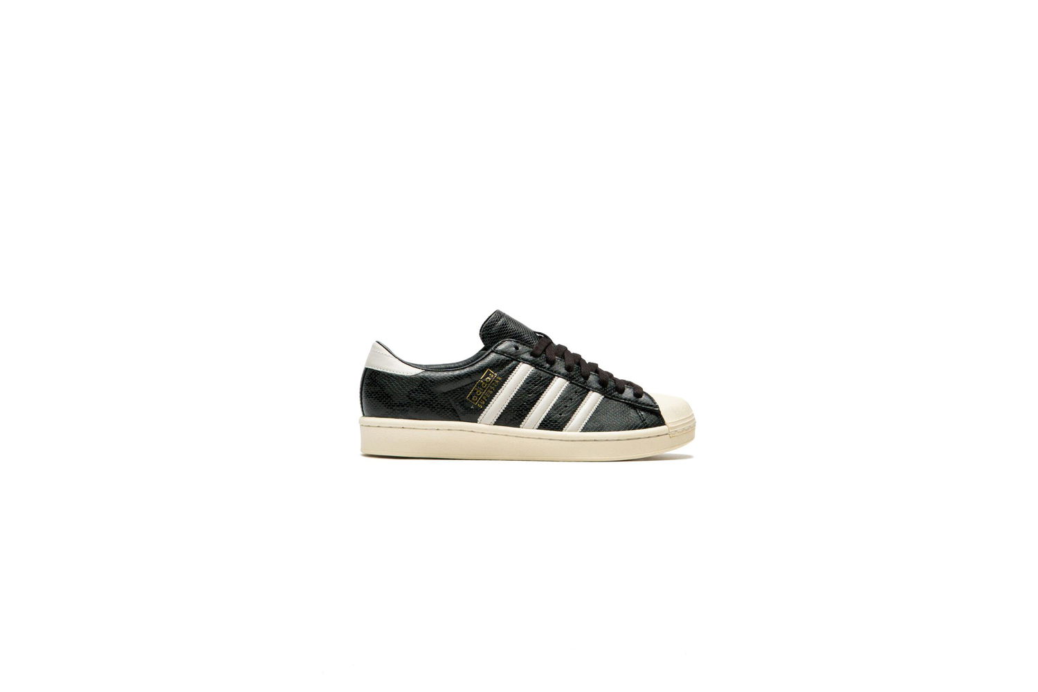 Кецове и обувки adidas Originals Superstar Vintage 'Black Snakeskin' - Made in Germany Черно | JR1642, 1