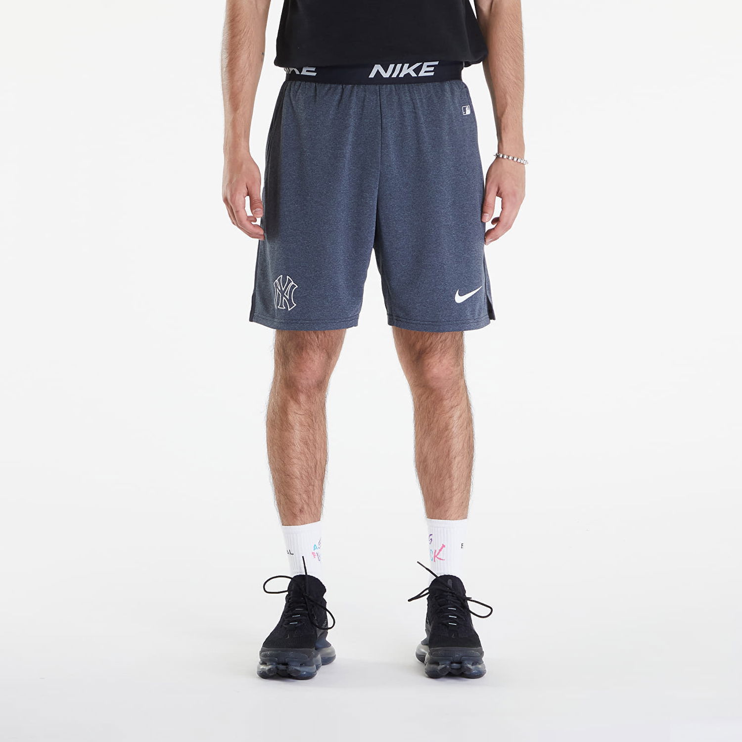 Къси панталони Nike AC DF Short Knit New York Yankees Pitch Blue/ Pitch Blue Синьо | 015E-11L5-NK-S0Z, 0