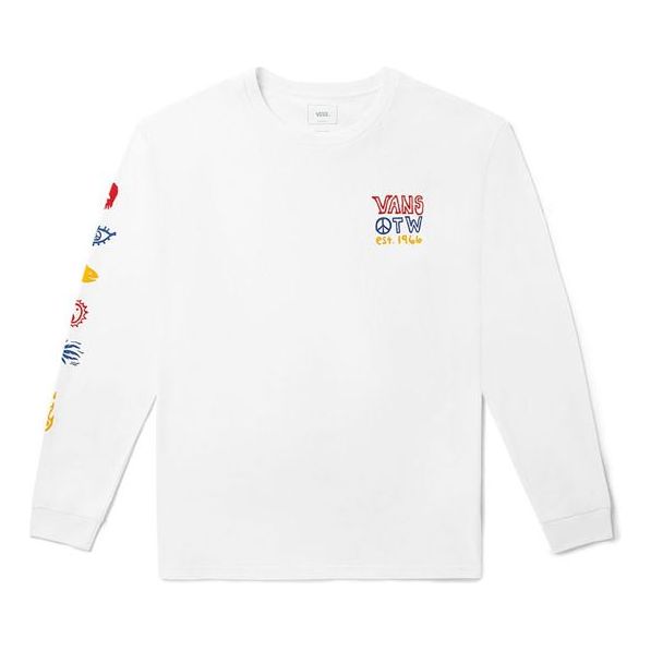 Тениска Vans Vans OTW Long Sleeve T-Shirt Бяло | VN0A5F3MWHT, 0