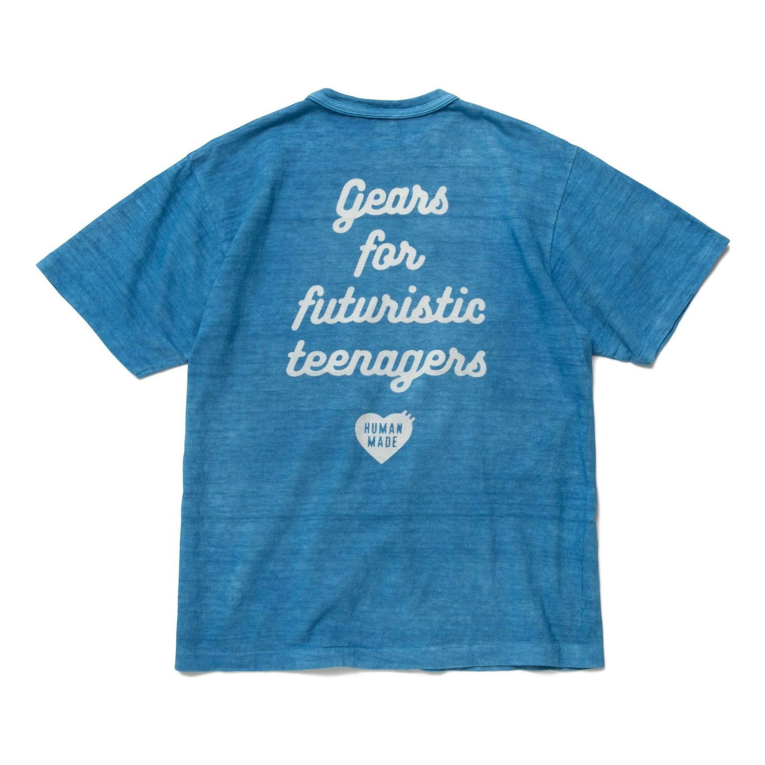 Тениска Human Made Heart Badge Graphic T-Shirt Синьо | HM23CS034, 0