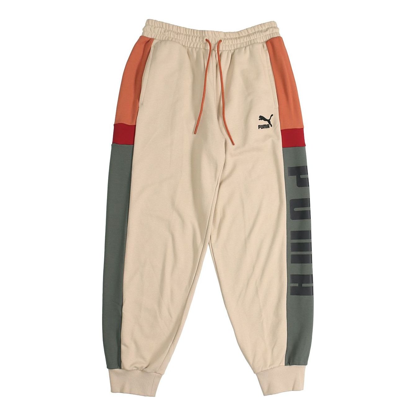 Спортни панталони Puma Retro Block Sweatpants Бежово | 530714-12, 0