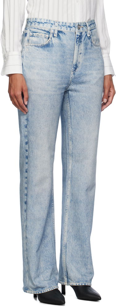 Дънки rag & bone Rag & Bone Women's Miramar Terry Shea Lounge Pants Синьо | WCW24H70028202, 4