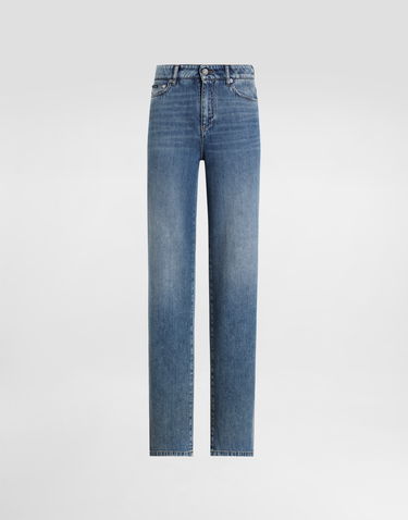 Дънки Dolce & Gabbana Dolce & Gabbana Cigarette Jeans Синьо | FTC79DG8MM2S9001, 0