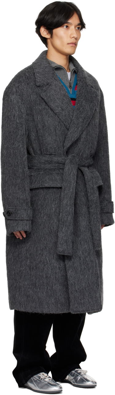 Палта Andersson Bell Andersson Bell Mattia Shaggy Wool Robe Coat Сиво | awa715m, 1