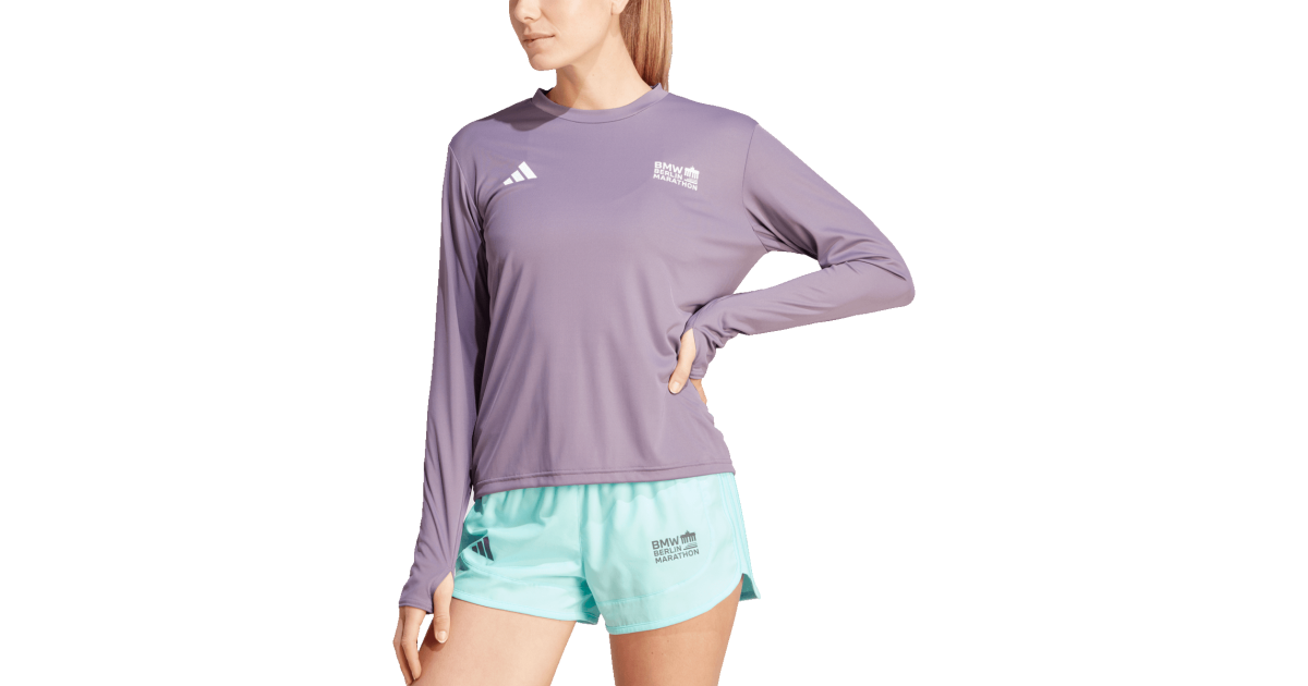 Тениска adidas Originals BMW Berlin Marathon 2023 Tee Лилаво | ip3604, 1