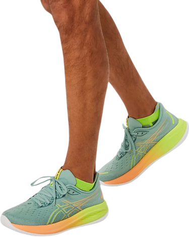 Кецове и обувки Asics GEL-CUMULUS 26 PARIS Зелено | 1011b947-750, 4