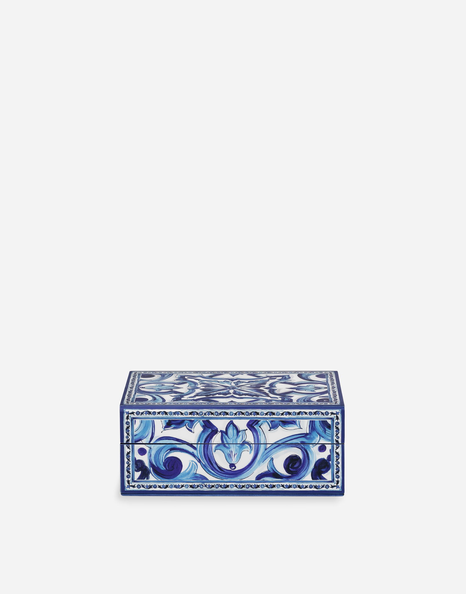 Домашен декор Dolce & Gabbana Dolce & Gabbana Small Decorated Plexiglass Box Синьо | TCC202TCAMYUB008, 1